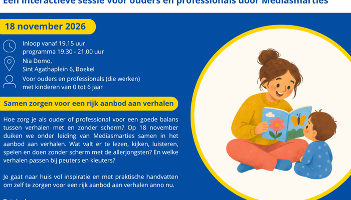 Samen zorgen voor een rijk aanbod aan verhalen